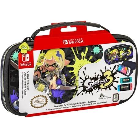 BigBen Nintendo Switch Deluxe Travel Case Splatoon 3