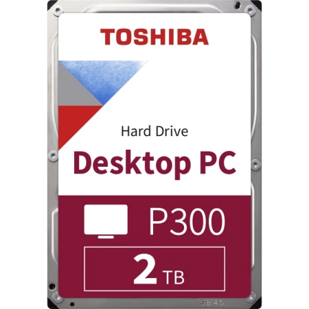Toshiba 2TB SATA3 HDD P300 256MB 7200