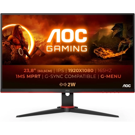 23.8" AOC 24G2SPAE/BK 165Hz Display