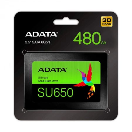 ADATA SSD 480GB SU650 SATA 3D Nand