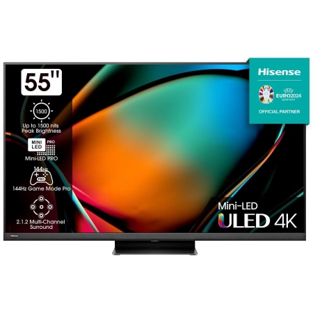 55" HISENSE Mini LED SMART 4K UHD TV 55U8KQ