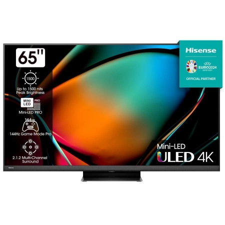 65" HISENSE Mini LED SMART 4K UHD TV 65U8KQ
