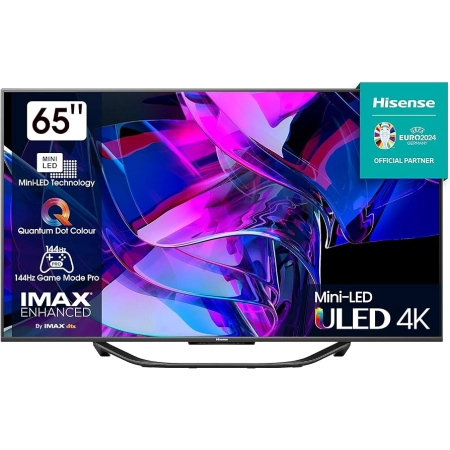 65" HISENSE Mini LED SMART 4K UHD TV 65U7KQ