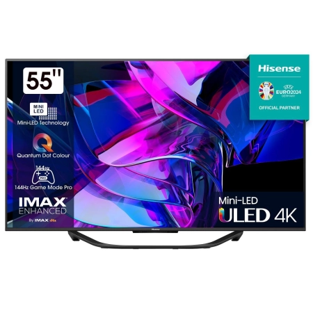 55" HISENSE Mini LED SMART 4K UHD TV 55U7KQ