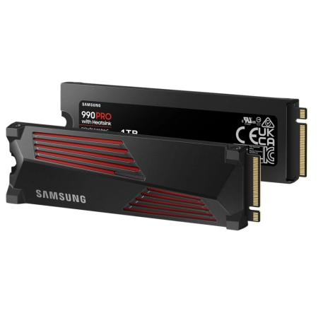 Samsung SSD 1TB 990 Pro M.2 NVMe Heatsink PCI-E 4.0