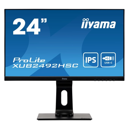 23.8" IIYAMA XUB2492HSC-B1 USB-C Display