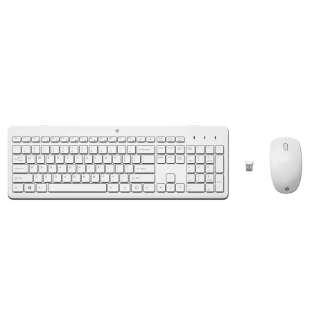 HP 230 Wireless Mouse and Keyboard Combo White