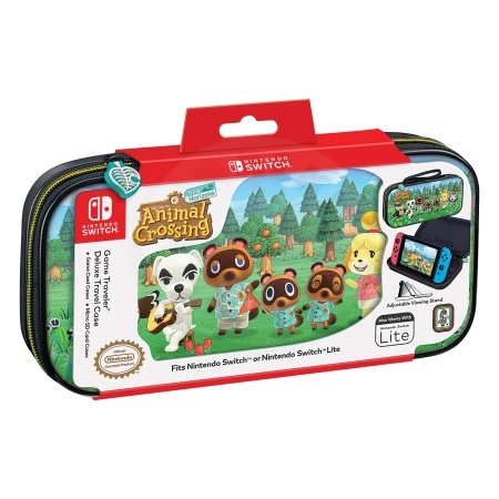 BigBen Nintendo Switch Deluxe Travel Case Animal Crossing