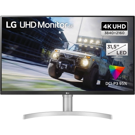 31.5" LG 32UN550P-W 4K Display