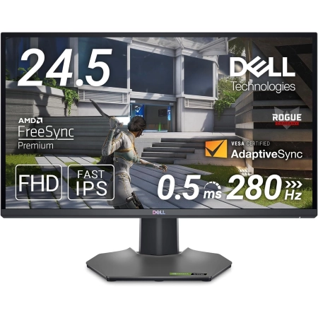 24.5" DELL G2524H-56 Gaming 280Hz Display