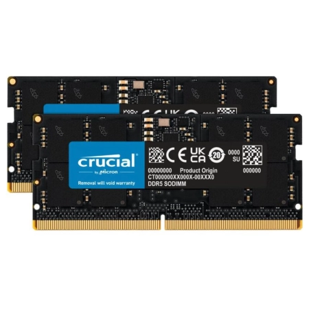 Crucial DDR5 SO-DIMM 32GB 4800MHz (2x16GB)