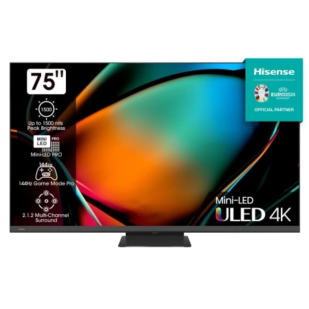 75" HISENSE MiniLED SMART 4K UHD TV 75U8KQ