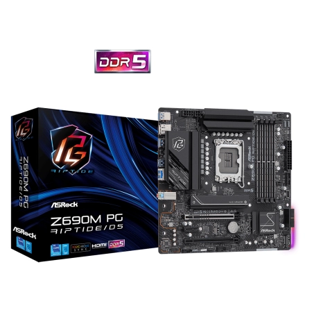  ASRock Z690M PG Riptide Gaming D5 