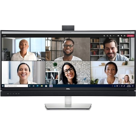 34" DELL  C3422WE-56 WQHD Video Conferencing Curved Display