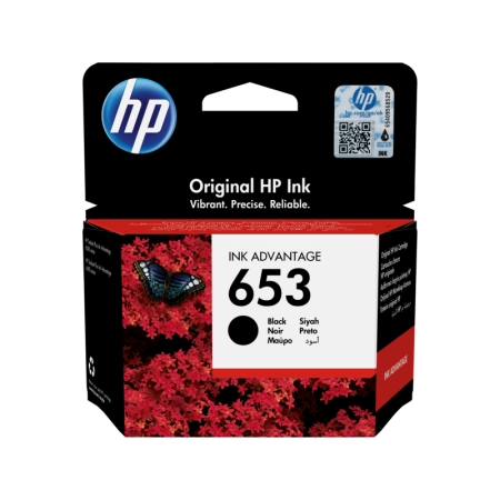 HP Cartridge 3YM75AE 653 Black