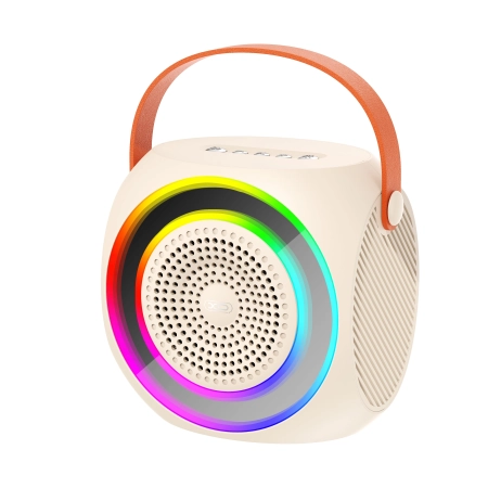 XO Bluetooth Speaker Dazzling + Karaoke MIC F42 White