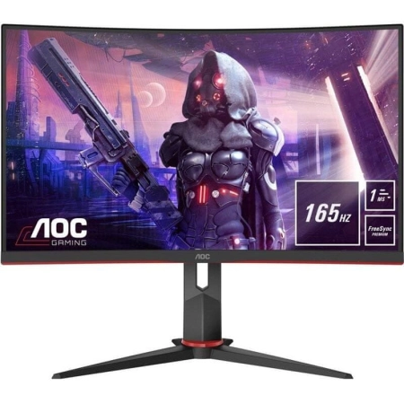 27" AOC C27G2E 165Hz Curved  Gaming Display