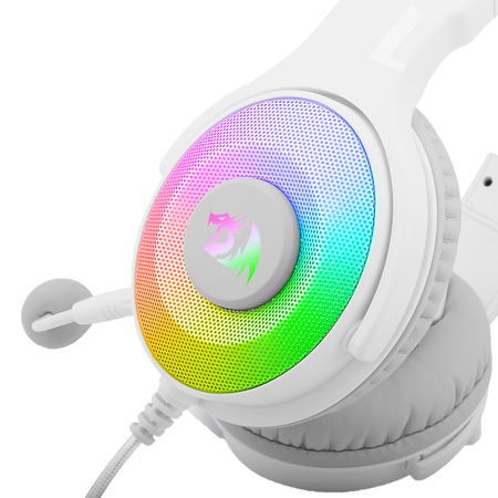 ReDragon - Gaming slušalice sa mikrofonom Pandora USB H350W-1 RGB White
