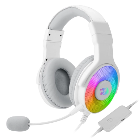 ReDragon - Gaming slušalice sa mikrofonom Pandora USB H350W-1 RGB White