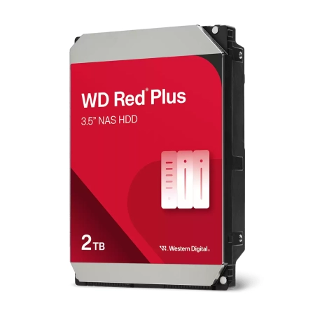 WD 2TB SATA3 HDD RED PLUS NAS WD20EFPX