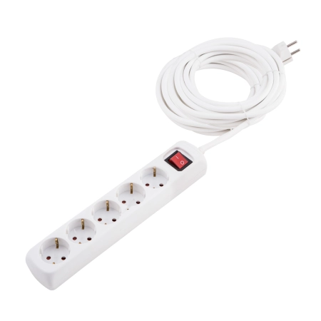 Well Produžni kabl sa prekidačem 5 utičnica 5m EXT650P