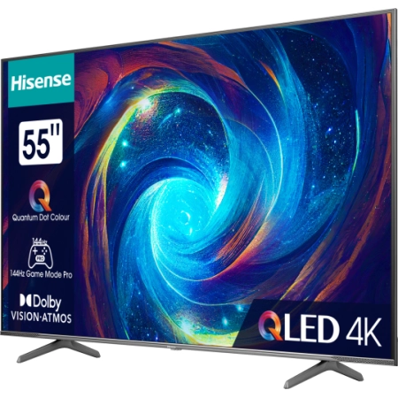 55" HISENSE QLED TV 4K 55E7KQ PRO 144Hz