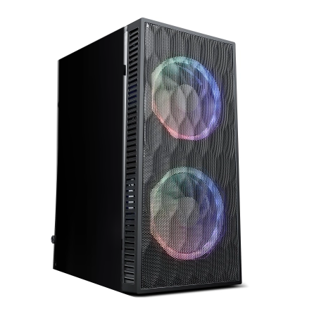  UBIT Gaming Case UB-N16 + 2 RGB fans 