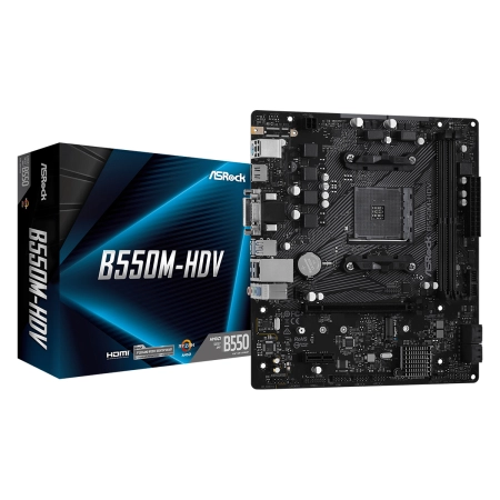  ASRock MB B550M-HDV 