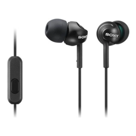 Sony slušalice EX-15 Black sa mikrofonom