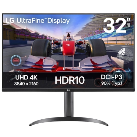 31.5" LG 32UR550K-B 4K UltraFine Display