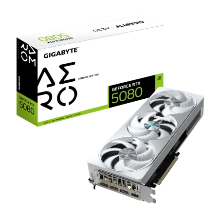 Gigabyte nVidia GeForce RTX 5080 AERO 16GB OC SFF