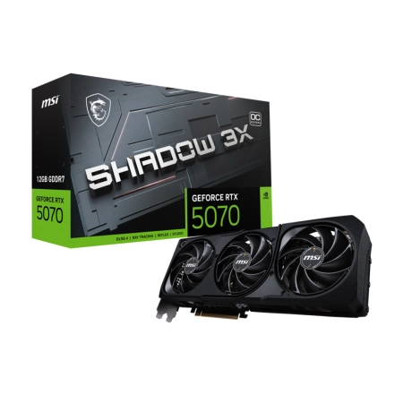 MSI nVidia GeForce RTX 5070 Shadow 3X Gaming 12GB OC