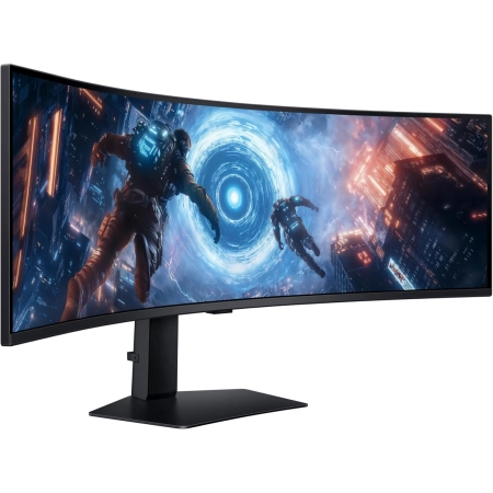 49" SAMSUNG Odyssey G9 G91F LS49FG910EUXEN 144Hz Gaming Curved Display