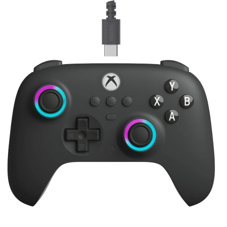  8BitDo Ultimate C Wired Controller for Xbox One / Xbox Series / PC- Black Dark Grey 