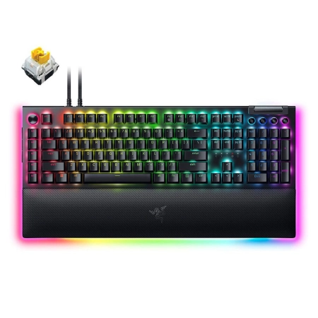 Razer Mehanička Tastatura Blackwidow V4 Pro Yellow Switch