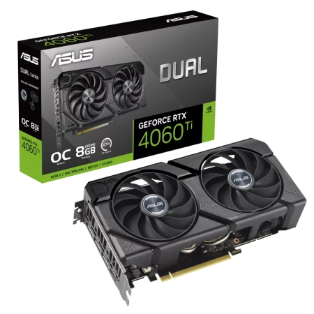 ASUS Dual nVidia GeForce RTX 4060 Ti EVO 8GB OC
