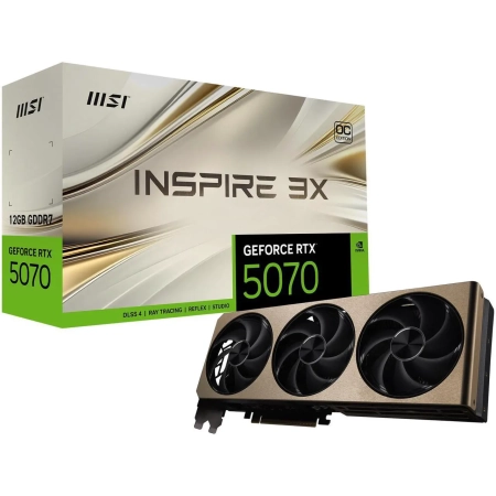 MSI nVidia GeForce RTX 5070 12G INSPIRE 3X OC