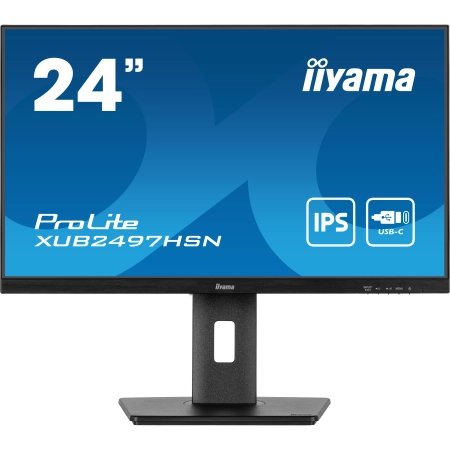 24" IIYAMA ProLite XUB2497HSN-B1 USB-C Display