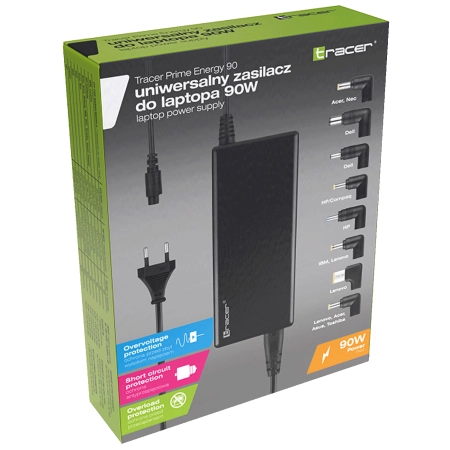 Tracer Univerzalni adapter za laptope 8u1  90W