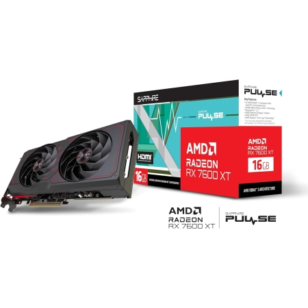 Sapphire Pulse AMD Radeon RX7600 XT OC 16GB