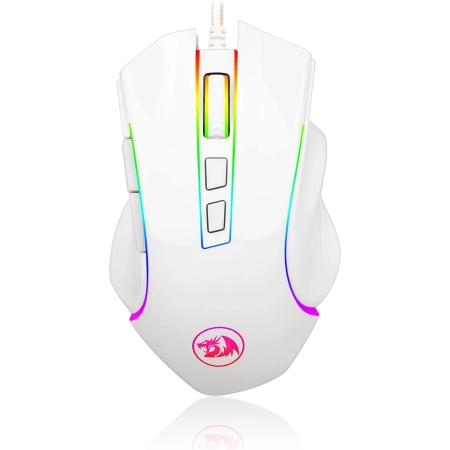 ReDragon - Gaming Miš Griffin M607 White