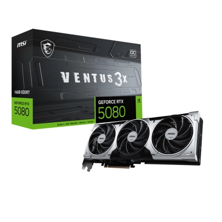 MSI nVidia GeForce Gaming RTX 5080 16GB VENTUS 3X OC PLUS