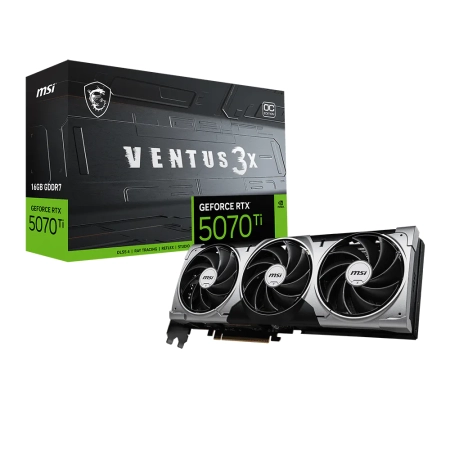 MSI nVidia GeForce RTX 5070 Ti VENTUS 3X 16GB OC
