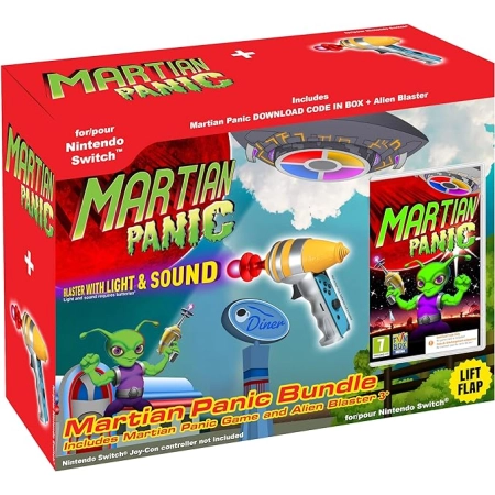Martian Panic Game and Blaster /Switch