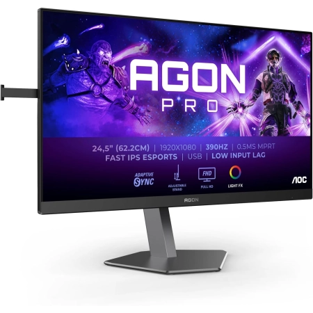 24.5" AOC AG256FS Agon Pro 390Hz Gaming Display