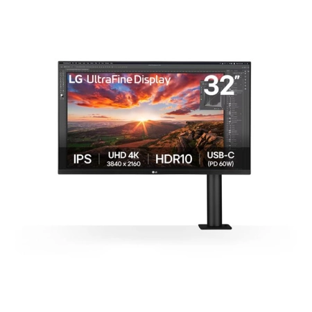 31.5" LG 32UN880K-B 4K Ergo UltraFine Display