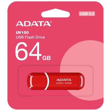 ADATA USB Memorija UV150 64GB USB 3.2 Crveni