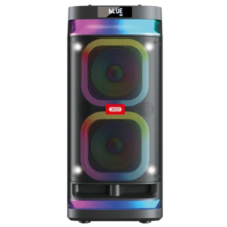 XO Bluetooth Speaker + Karaoke MIC F58 RGB Black 40W