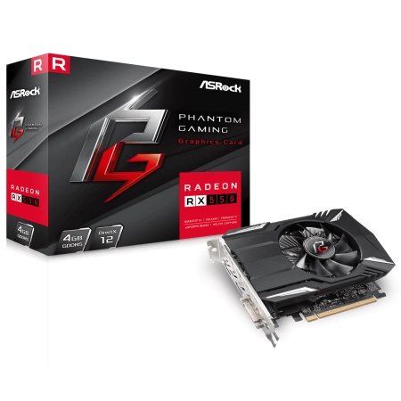ASRock Phantom Gaming RX550 4GB