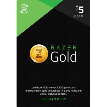 RAZER Gold 5 USD /Digital Code